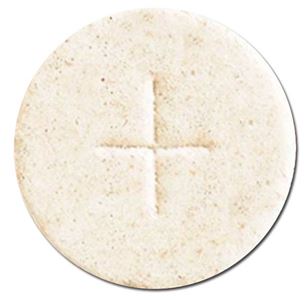 1 1/8" White Host Altar bread
