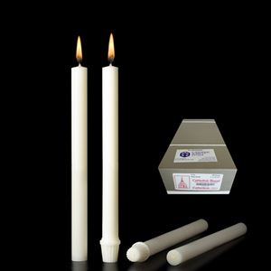 1" x 12-1/2" Beeswax Altar Candles