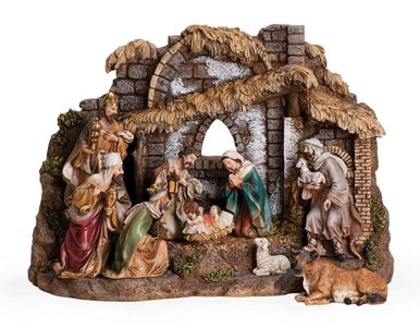 10 Piece Josephs Studio Nativity