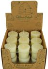 100% Beeswax Votive Candles BOX OF 18