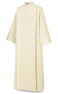 11-67 Front Wrap Alb in Beige Vaticano Fabric