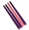 12 Inch Premium USA Advent Candle Set Tapers 3 Purple 1 Pink 