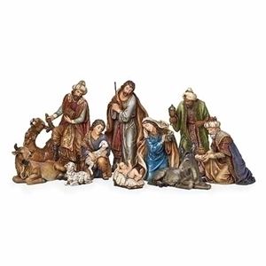 19" Scale 10 Pc Set Nativity