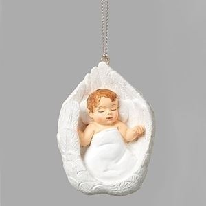 Baby in Wings Ornament, First Christmas