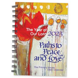 2023 Paths to Peace and Love Desk Calendar