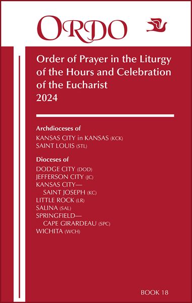2024 Ordo: Order of Prayer in the Liturgy of the Hours and Celebration of the Eucharist