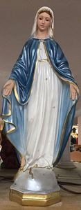24" Our Lady of Grace Statue Pearlized