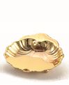 24kt Gold Plate Baptism Shell with Finger Ring