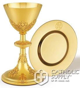 24kt Gold Plate Chalice from Poland