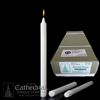 7/8" x 16" Stearine Brand White Molded Candles