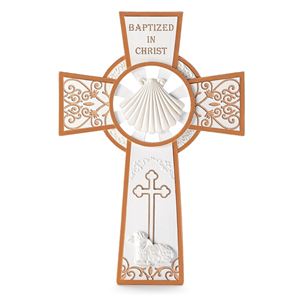 8"H Baptism Cross