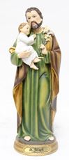 St. Joseph with Child 7.75" Statue, Heaven's Majesty