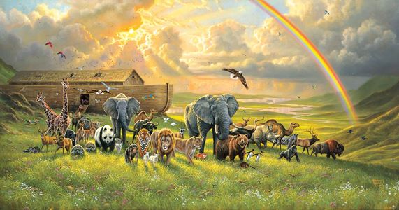 A New Beginning 500 Piece Jigsaw Puzzle Noahs Ark