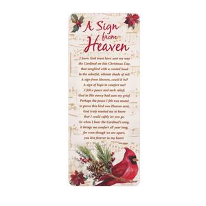 A Sign from Heaven Book Card