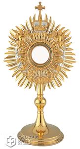 10-406 Baroque Angel Monstrance from Europe