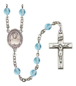 Blessed Emilie Tavernier GamelPatron Saint Rosary, Square Crucifix