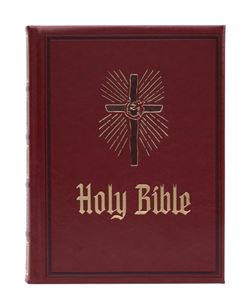 Catholic Heirloom Family Bible NABRE /Burgundy