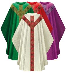Chasuble in Duomo Fabric by Slabbinck of Belgium