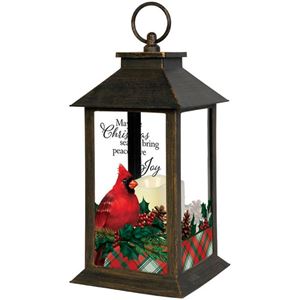 Christmas Cardinal Lantern