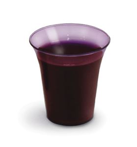 GRAPE COLORED DISPOSABLE COMMUNION CUPS (BOX OF 1000 CUPS)