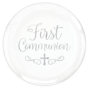Communion Hot Stamped 14" Serving Platter, Plastic