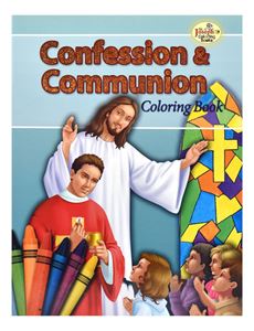 Confession And Communion Coloring Book