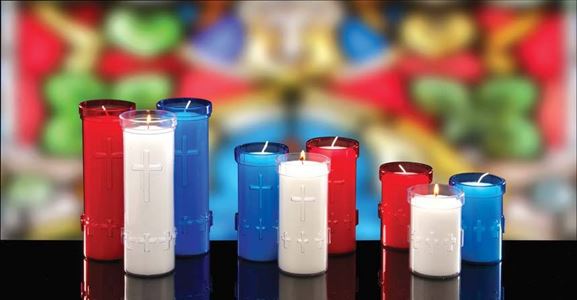 Devotiona-Lites Plastic Offering Lights