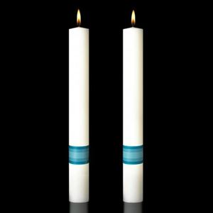 Divine Mercy Complementing Altar Candles