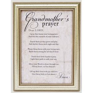 Grandmothers Prayer Poem Frame