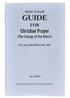 Guide for Christian Prayer *LARGE PRINT*