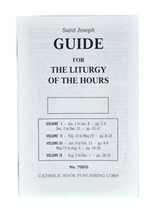 Guide for Liturgy of the Hours *LARGE PRINT*