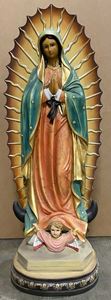 Heavens Majesty 47 inch Our Lady of Guadalupe Statue