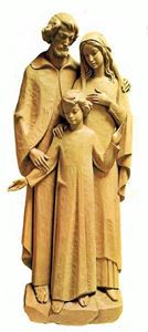 Holy Family 3/4 Wall Relief