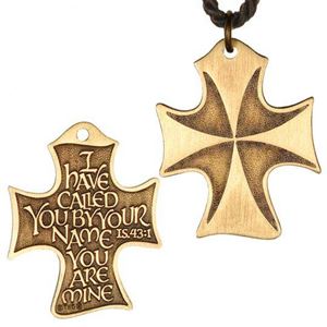 I Have Called You... Bronze Pendant