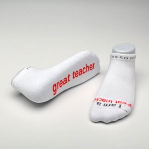 I am a great teacher White Socks