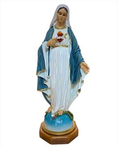 Immaculate Heart Of Mary 17" Statue