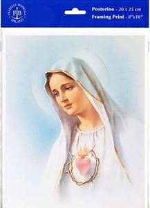 Immaculate Heart of Mary 8" x 10" Print