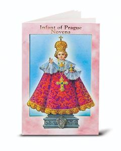 Infant Of Prague Novena And Prayers Booklet 3.75" x 6" Beautifully Illustrated Novena Book of Prayer & Devotion  Each Novena Book has 24 pages of Fratelli-Bonella Artwork