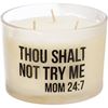 Jar Candle - Thou Shalt Not