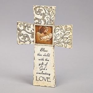 Jesus Loves Me 8.75" Wall Cross