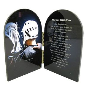 Lacrosse LAX Sports Prayer Plaque