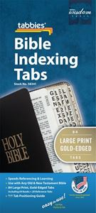 Large Print Bible Indexing Tabs