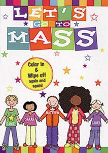 Lets Go to Mass Wipe Off Book  by AILEEN URQUHART