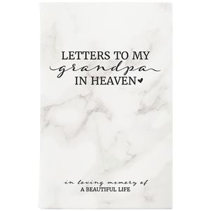 Letters to My Grandpa in Heaven Leather Journal