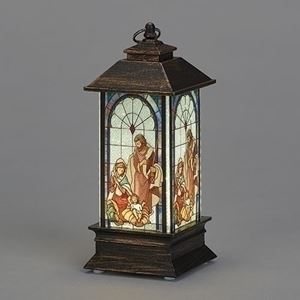 Lighted Fontanini Holy Family Lantern