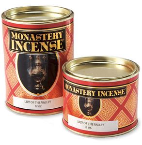 Monastery Incense Lily of the Valley 12oz. and 6oz.