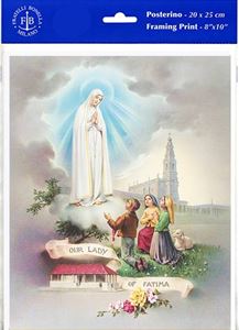 Our Lady of Fatima Print, 8"x10"
