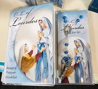 Our Lady of Lourdes Rosary Prayer Book and Rosary Set