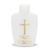 Plastic Holy Water Bottle with Gold Cross, 2 oz.