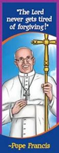Pope Francis Bookmark on Forgiveness